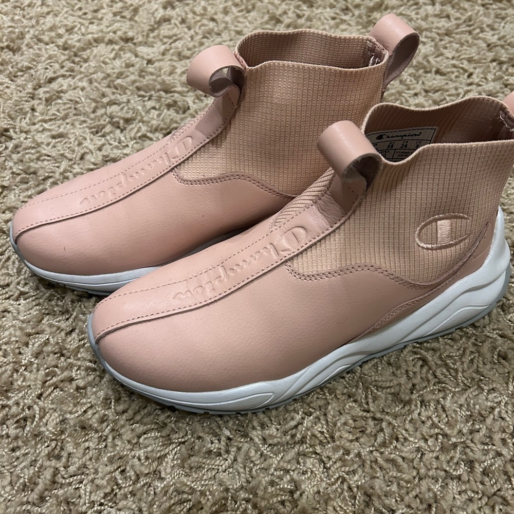 Champion Women's Blush High-Top Sneakers
